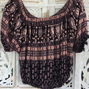Spell Gypsiana Off The Shoulder Top, NWT, XS
